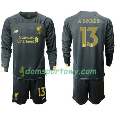 Koszulka Liverpool A.Becker 13 Bramkarska Dziecięcy Domowe Koszulki Piłkarskie 2019-2020 Długi Rękaw